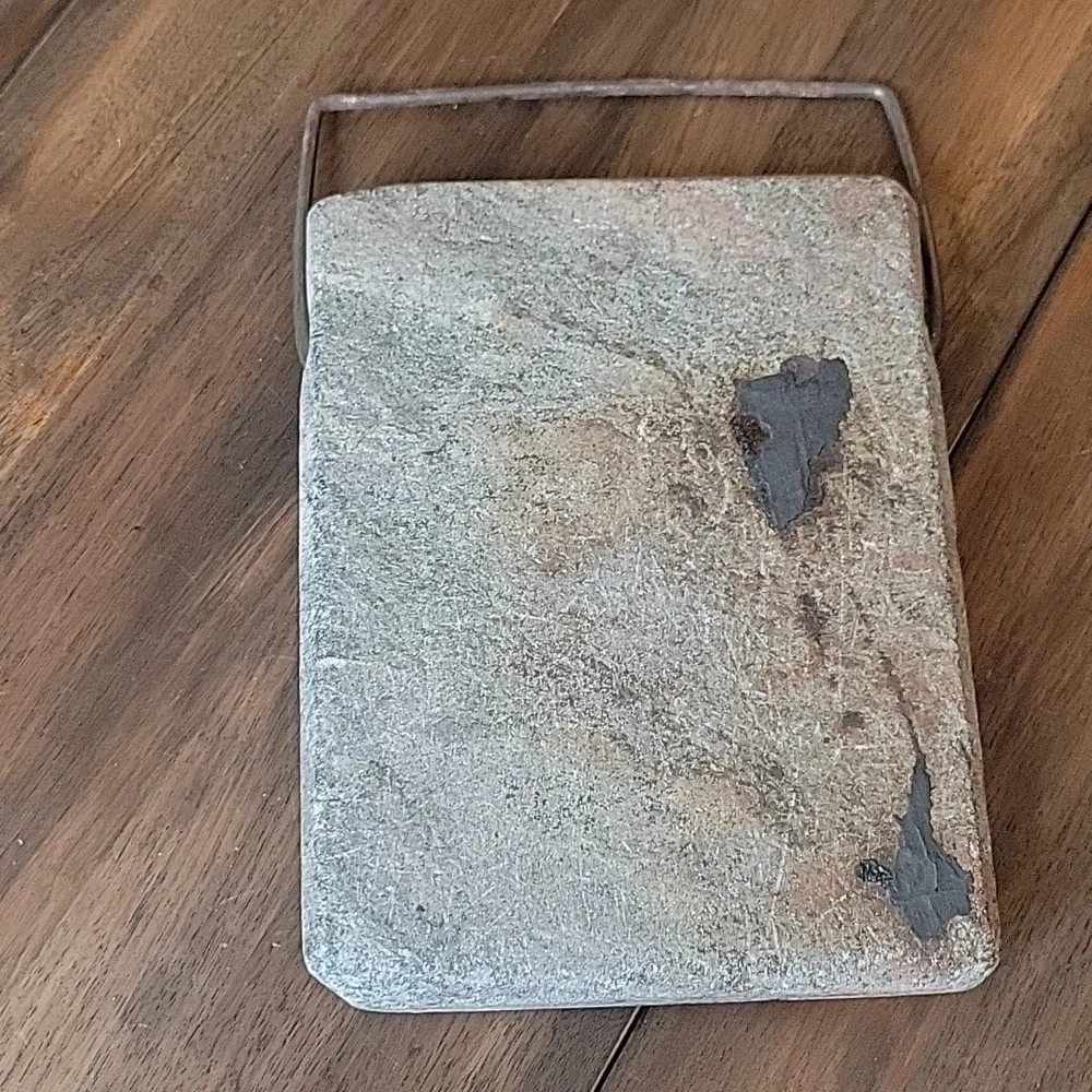 Vintage Soapstone Foot Bed Warmer - Picture 2 of 4